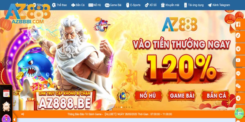 AZ888 - Trang Chủ Chính Thức 2025 Cho Tân Thủ 51 Giới thiệu nhà cái AZ888 uy tín hàng đầu