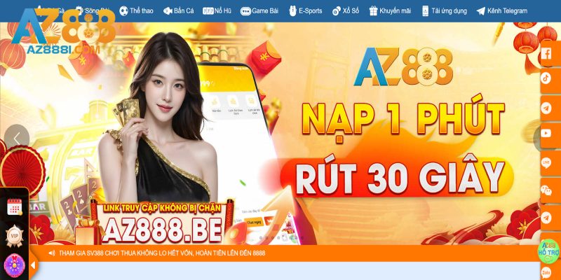 AZ888 - Trang Chủ Chính Thức 2025 Cho Tân Thủ 52 Link vào AZ888 an toàn và bảo mật